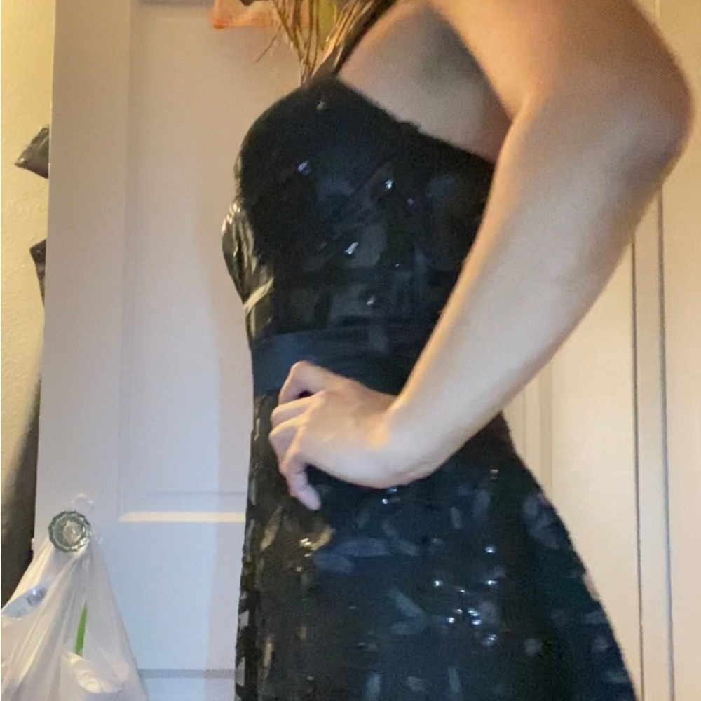 Black homecoming dress